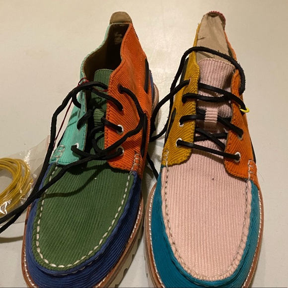 COPY - Sperry Men's Cloud Corduroy Multicolor John Legend Chukka Boots - Picture 2 of 6